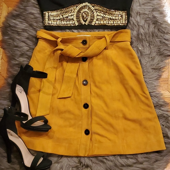 NWT Joie suede skirt - Picture 4 of 5